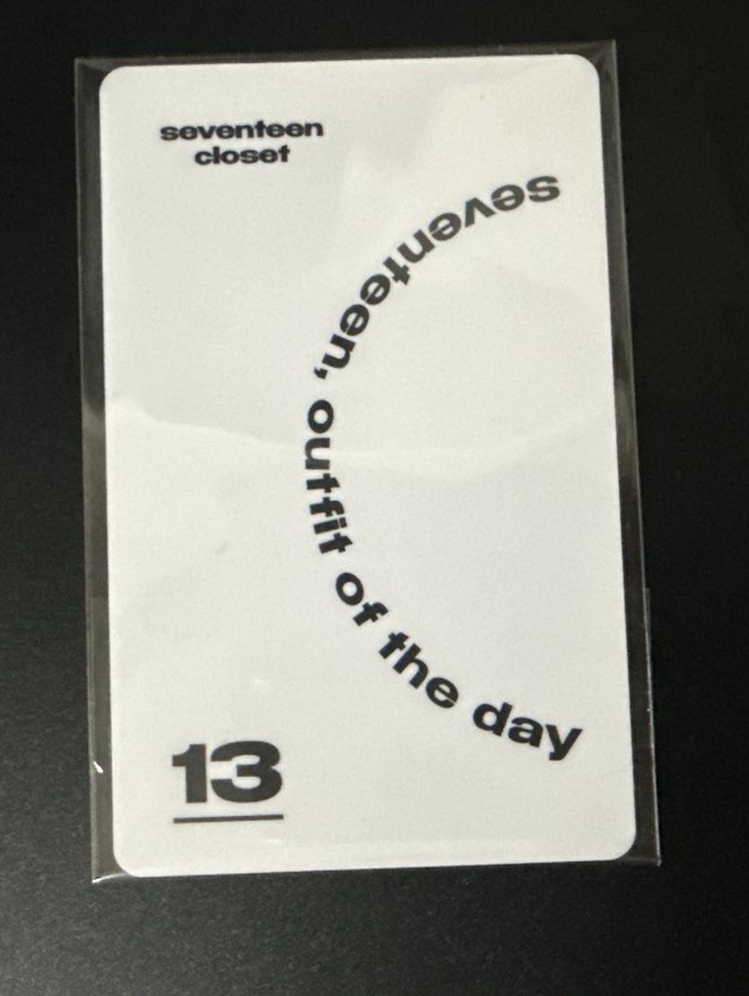 2022 seasons greeting 年曆 digital code小卡