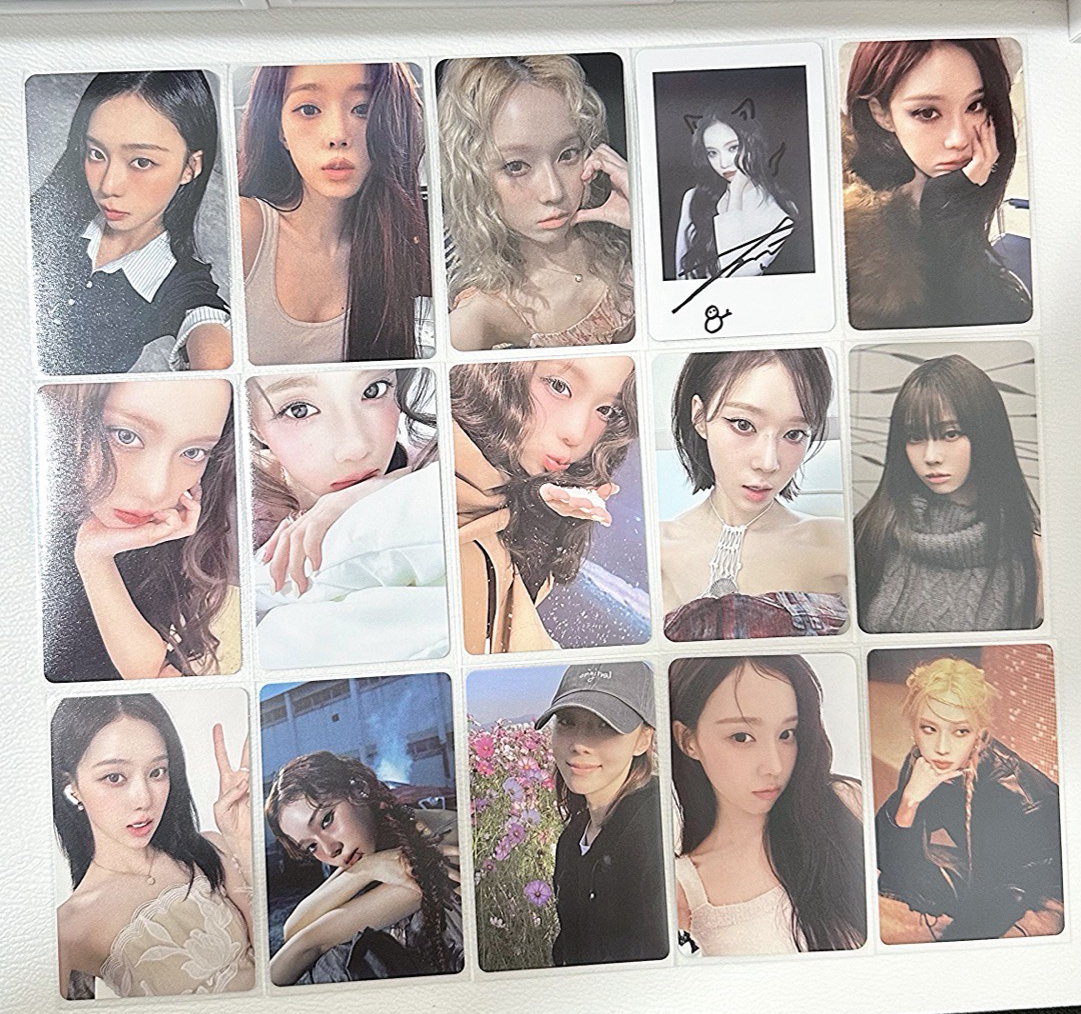 aespa冬卡（整圖出不拆）