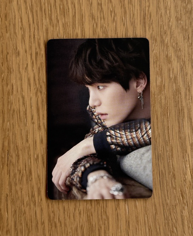 BTS Suga閔玧其 Dicon D社小卡 全新