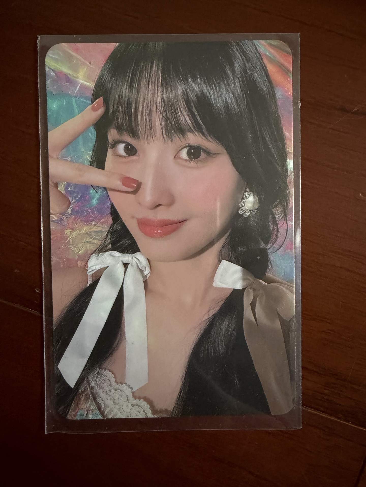 MOMO Taste of Love 專輯卡  雙馬尾桃