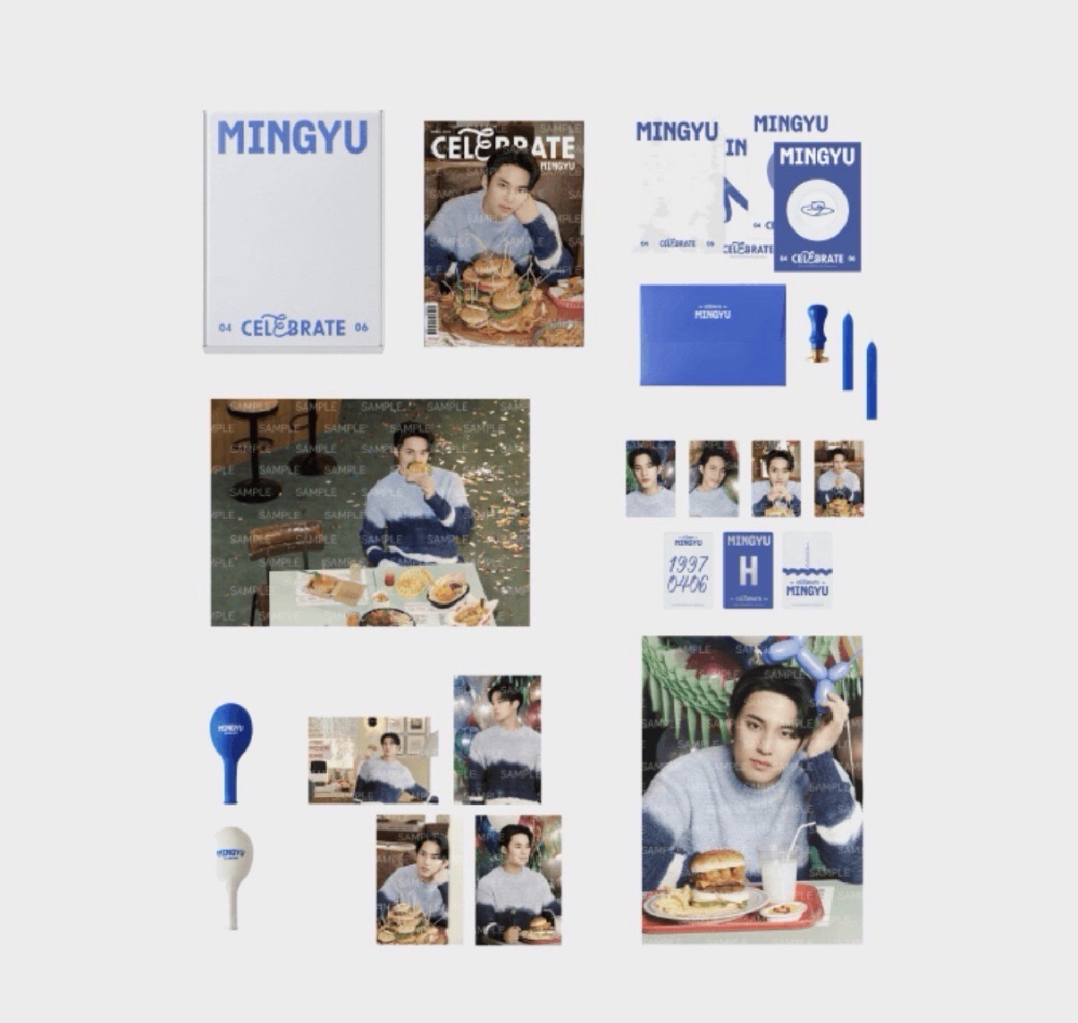 奎生日禮盒內容物都在（回國後寄出，2月底）