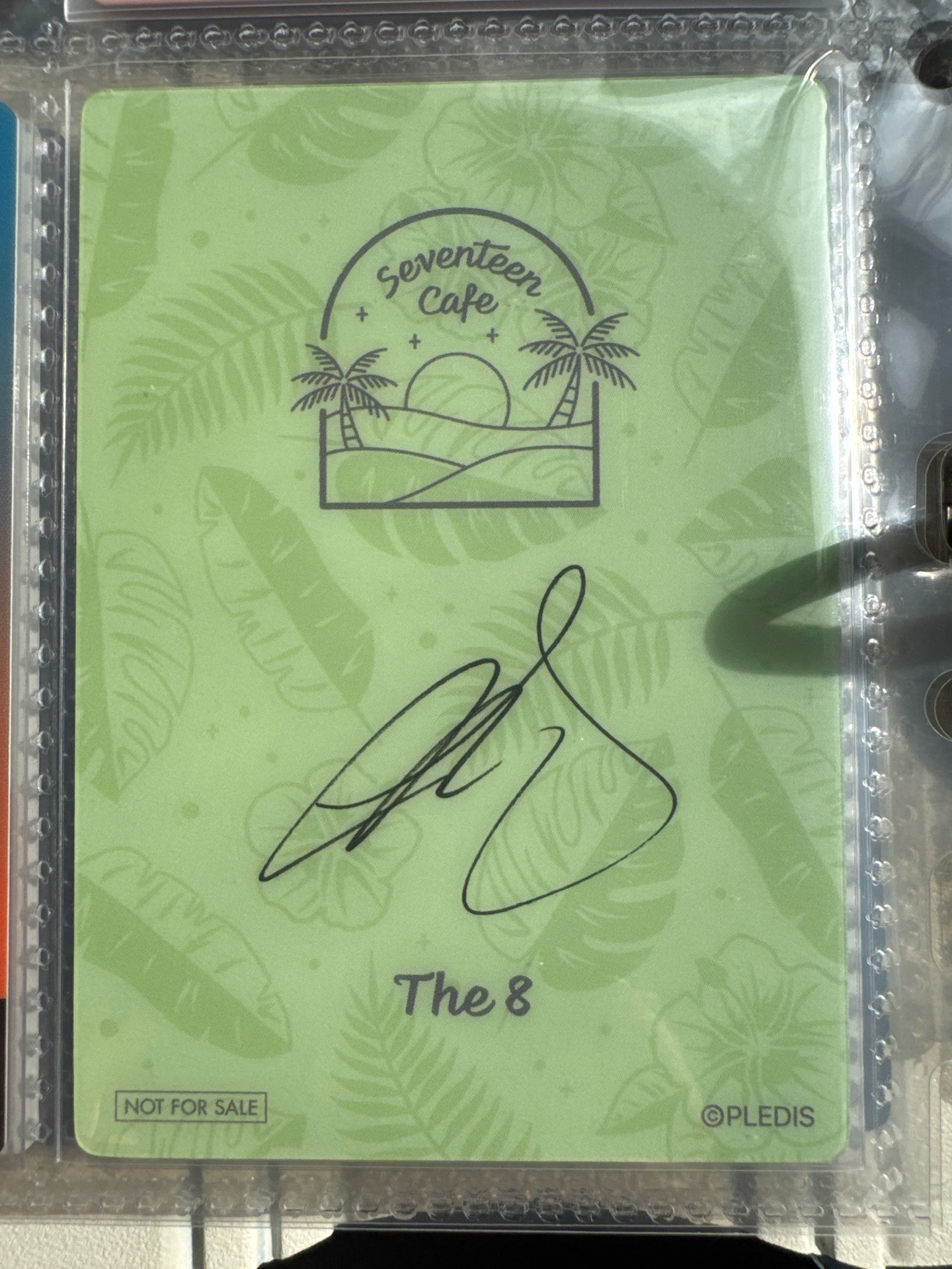 SVT THE8 CAFE入場卡