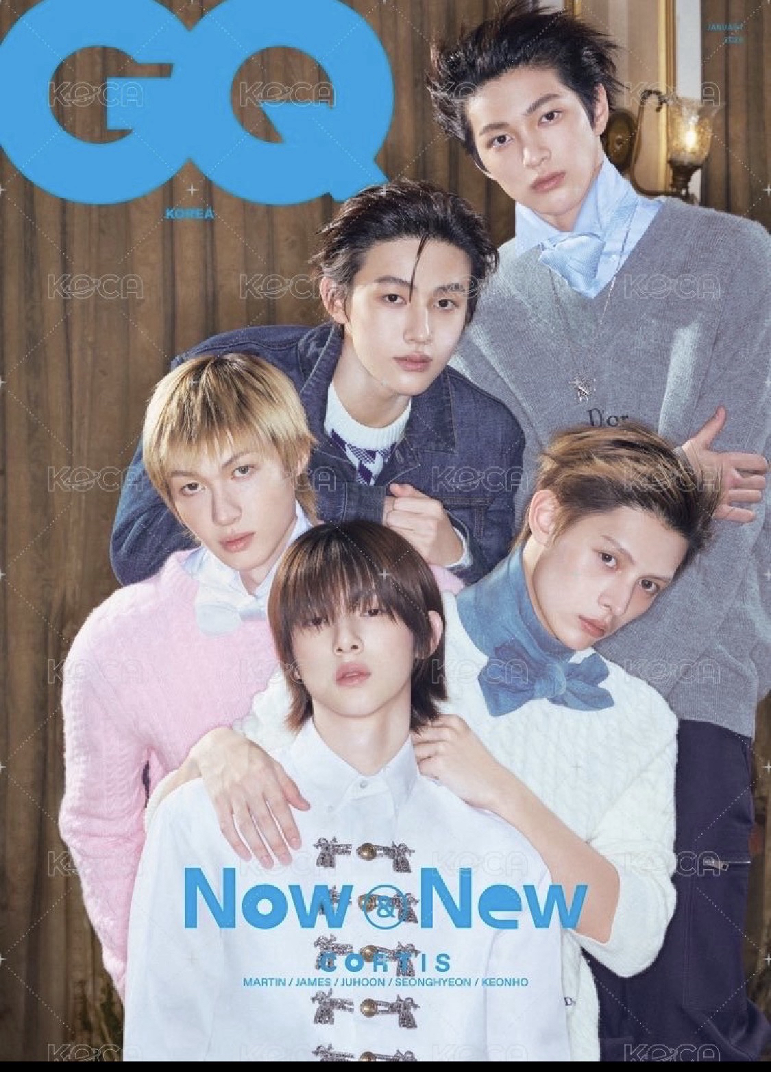 GQ KOREA 2026年1月刊 hottracks 雜誌 