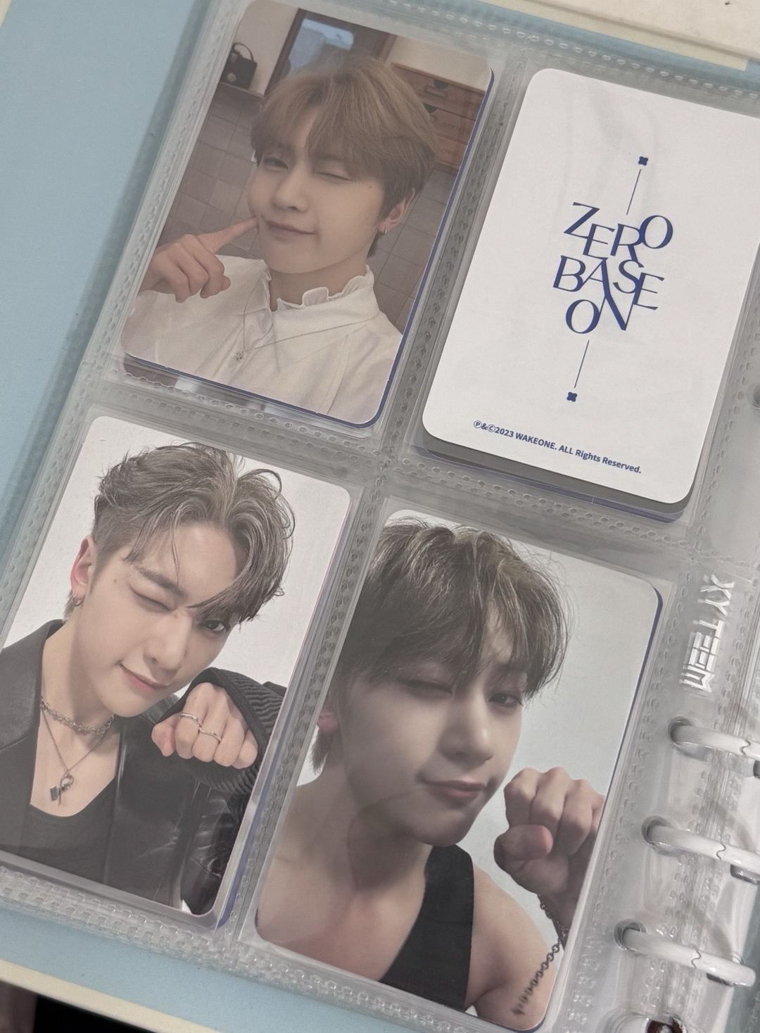 zerobaseone zb1 石馬修小卡盤