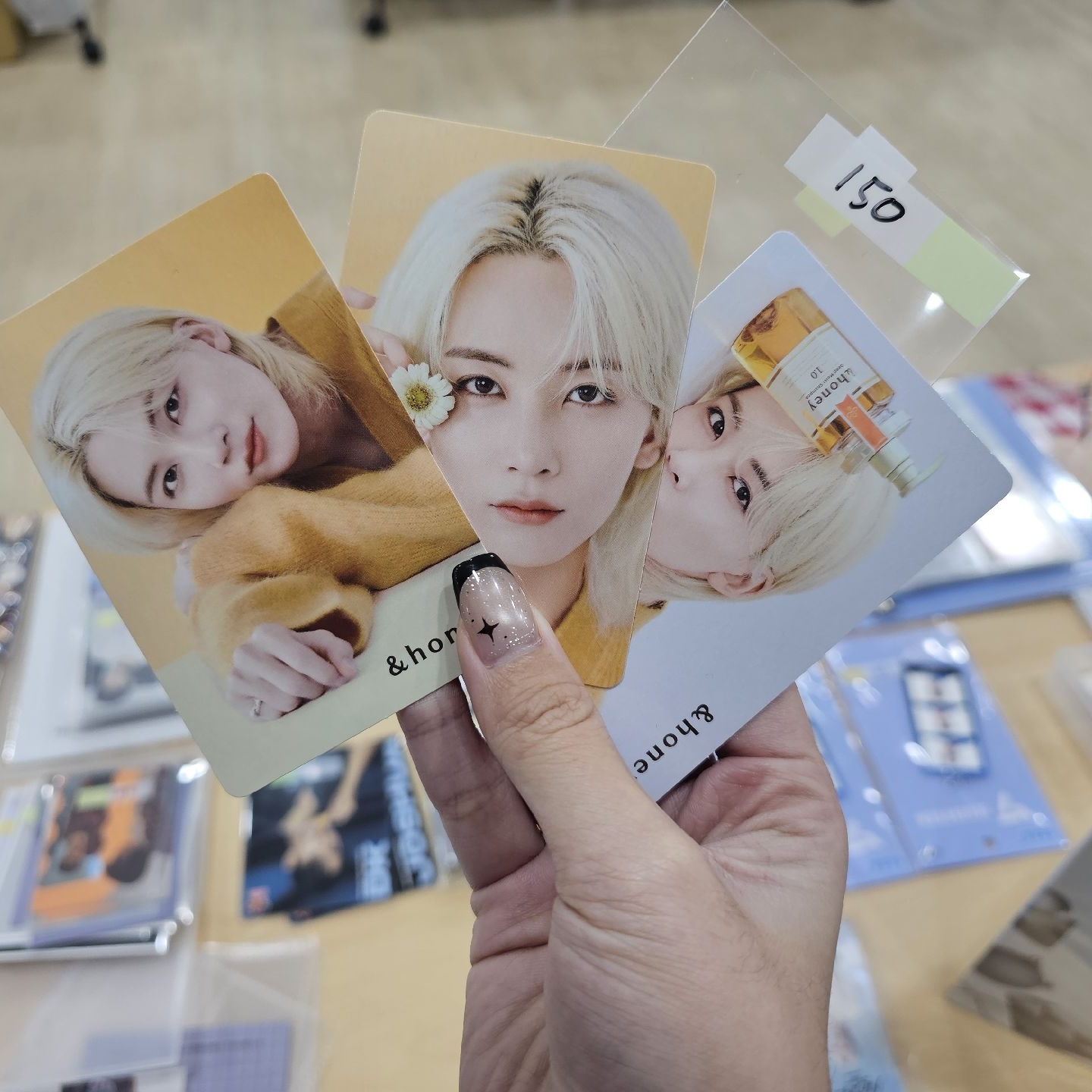 &HONEY 代言卡 黃版 淨漢