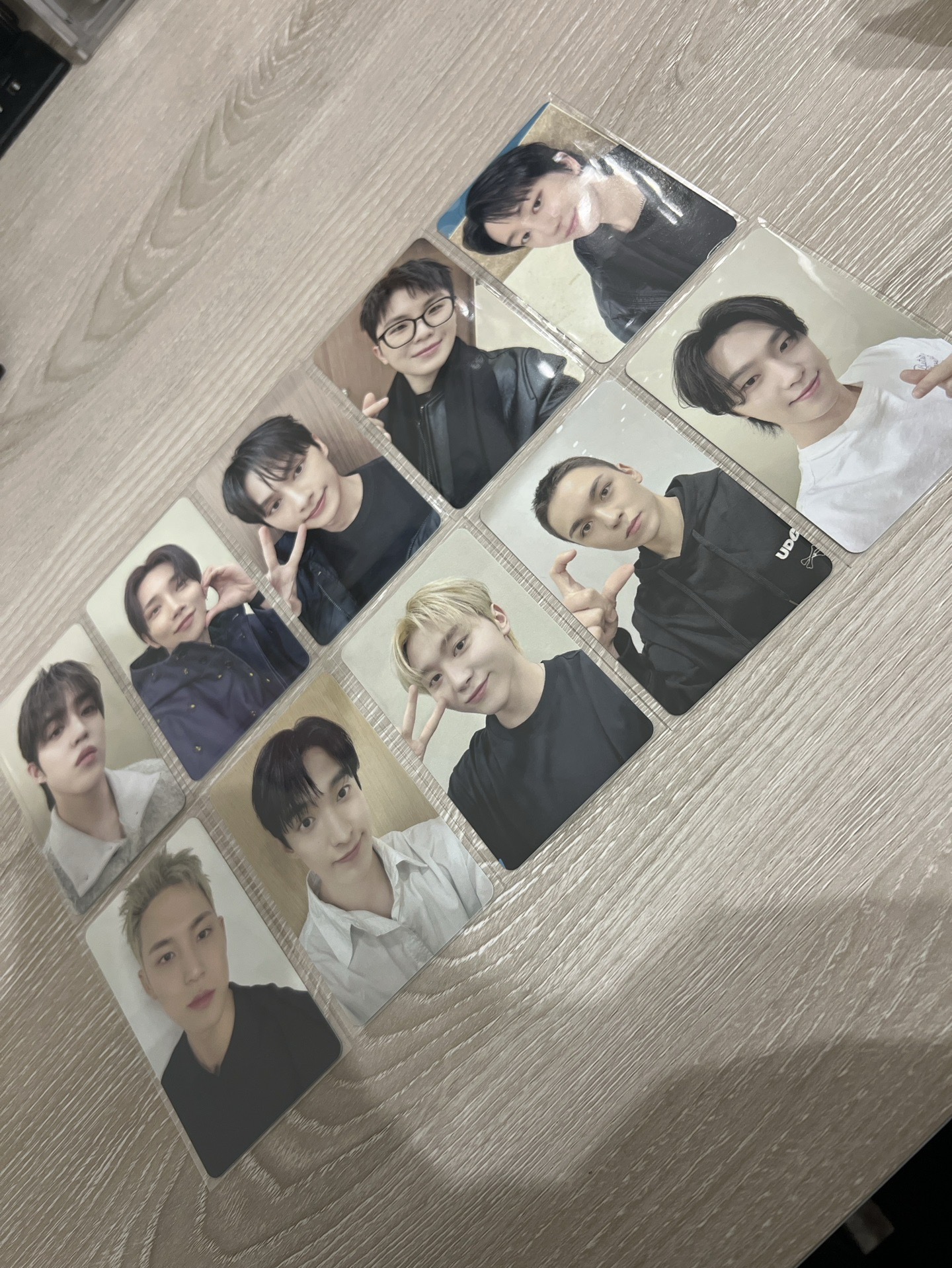 Seventeen 10週年集章卡