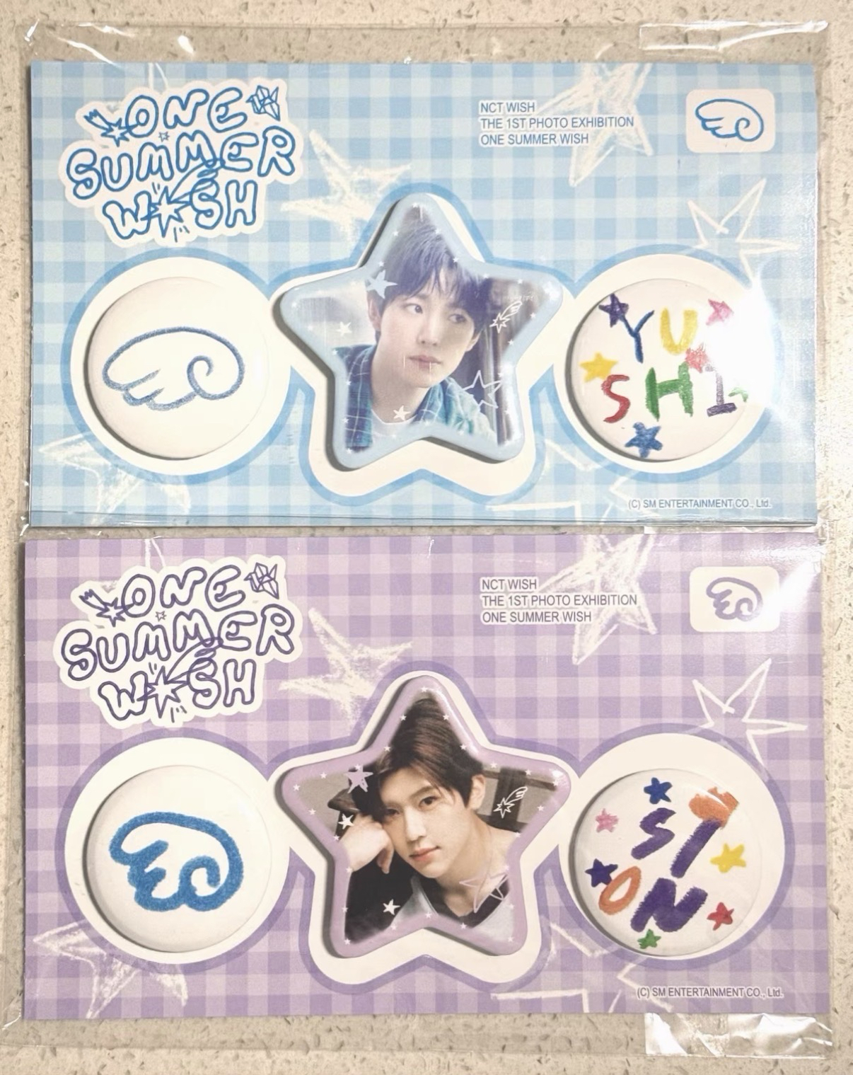 夏日徽章組 全新未拆