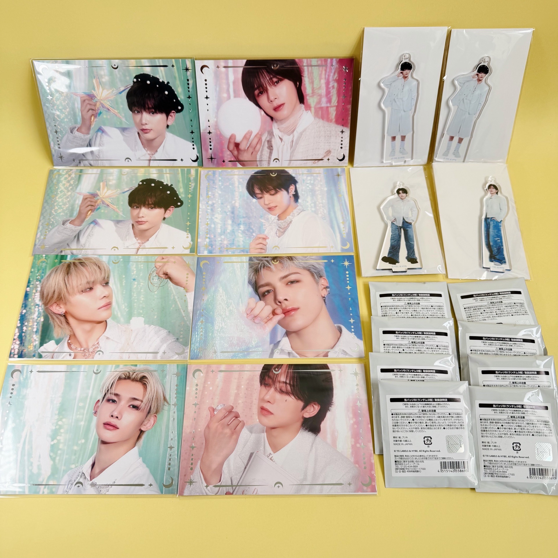 ＆TEAM CAFE 現貨區：明信片-K/JO/EJ/FUMA/HARUA/NICHOLAS