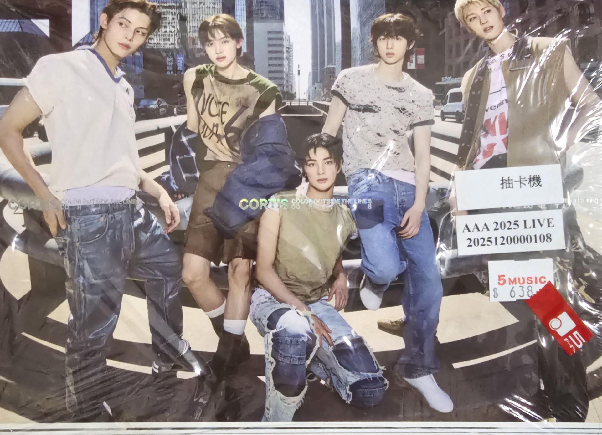 CORTIS 已拆全專 COLOR OUTSIDE THE LINE JAMES MARTIN