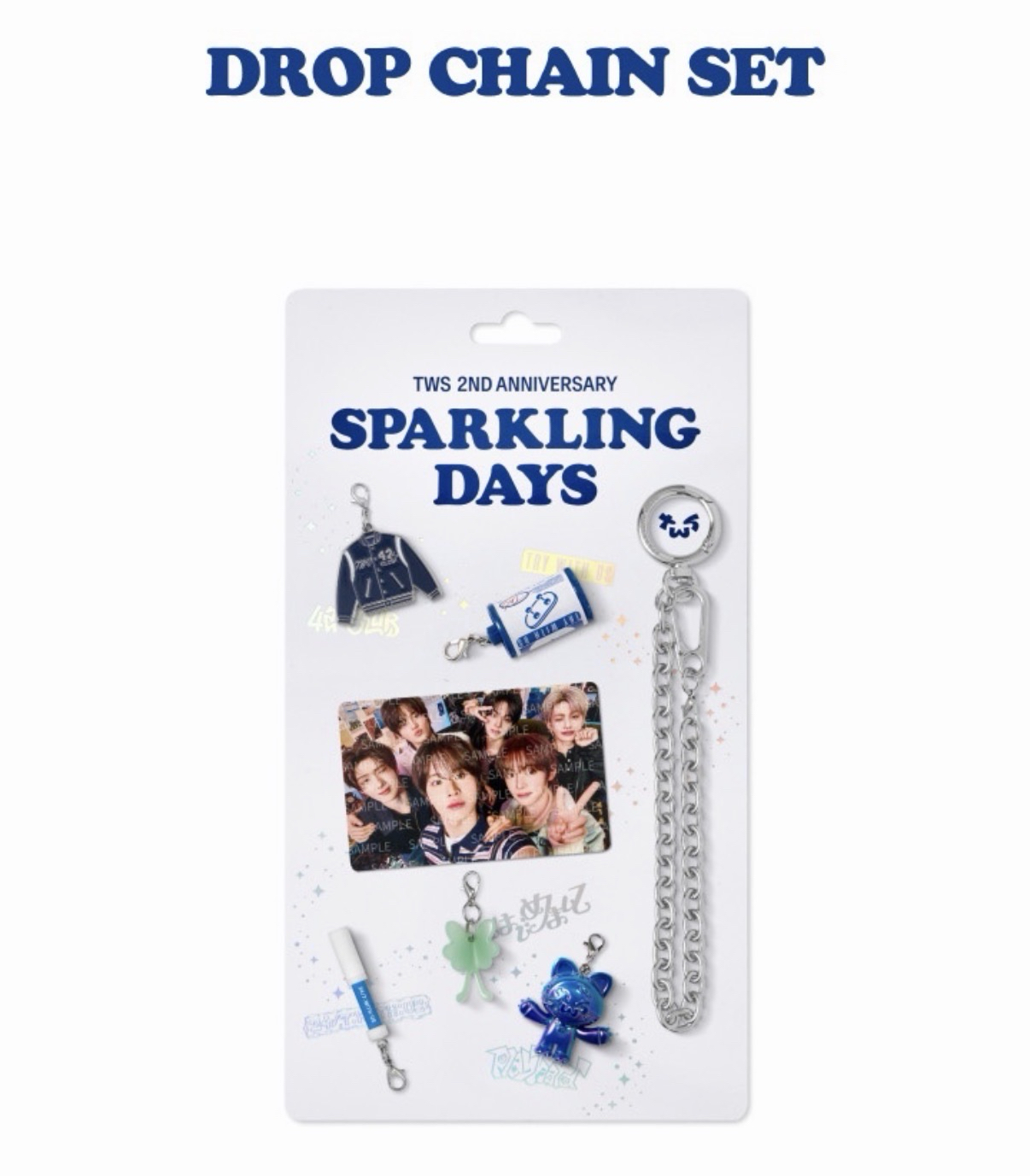 TWS 兩週年吊飾 DROP CHAIN SET