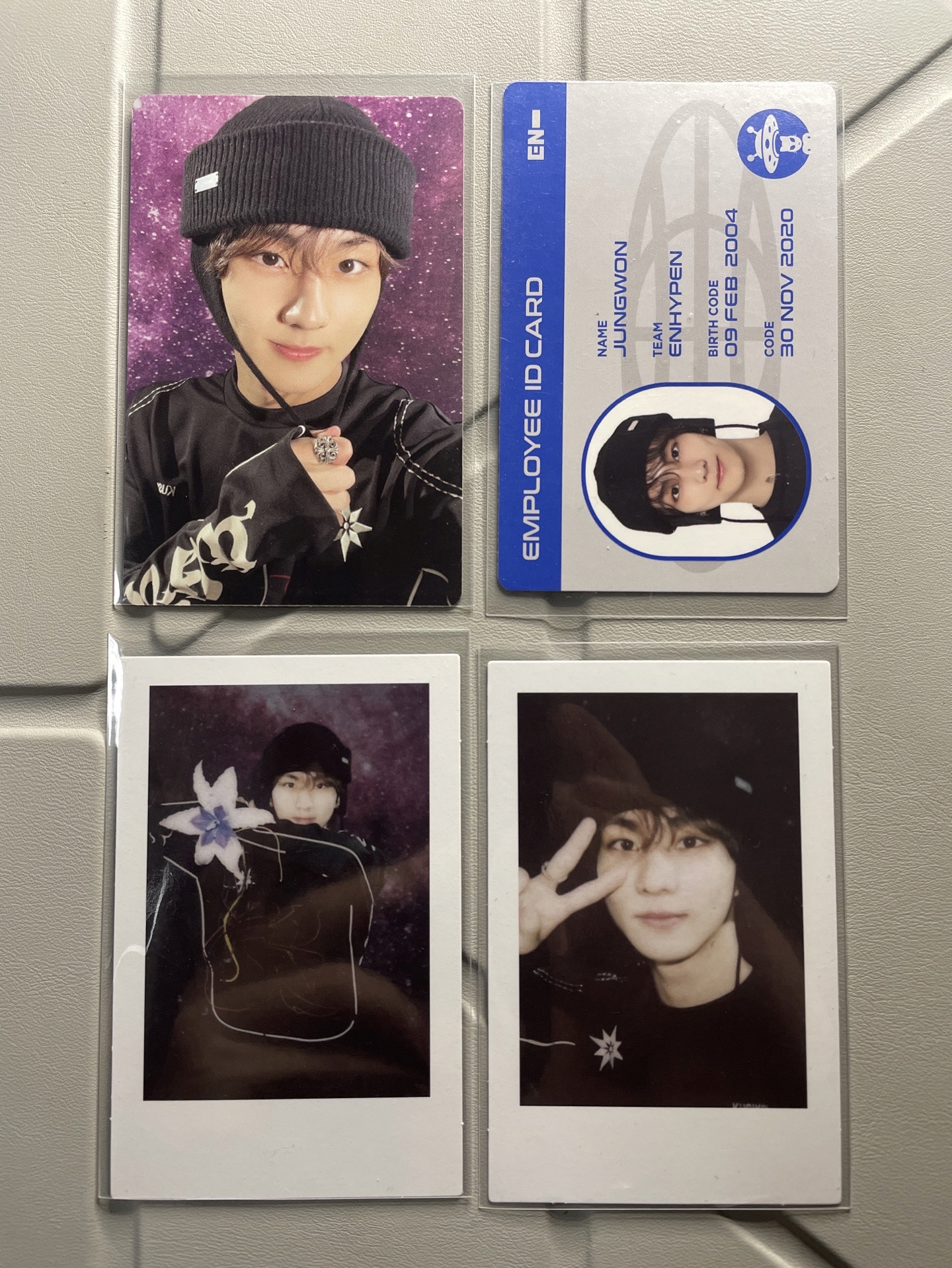 ENHYPEN 梁禎元 2024咕咕盒 小卡 