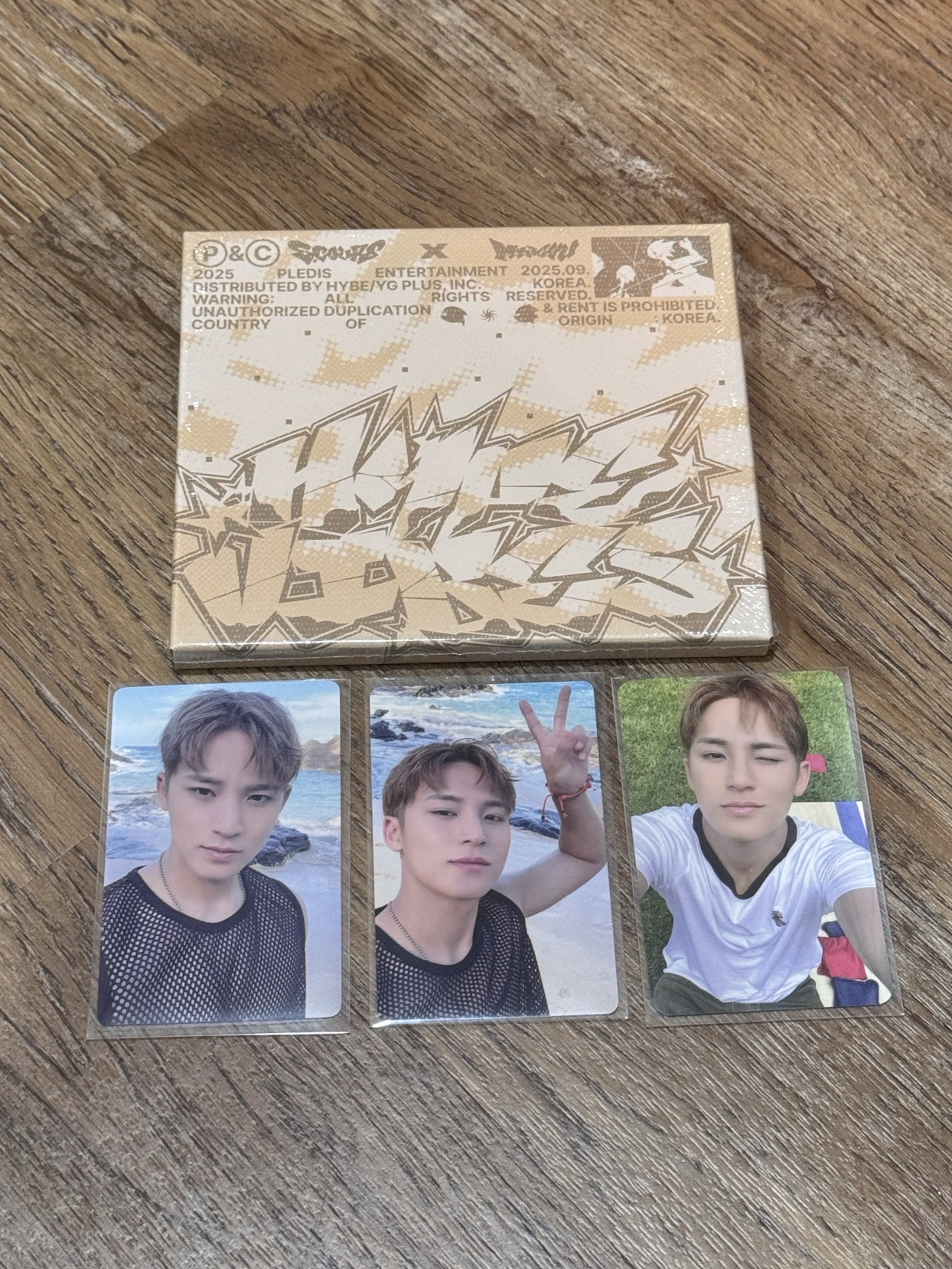 CxM 奎 2張中文卡背 gs25特典