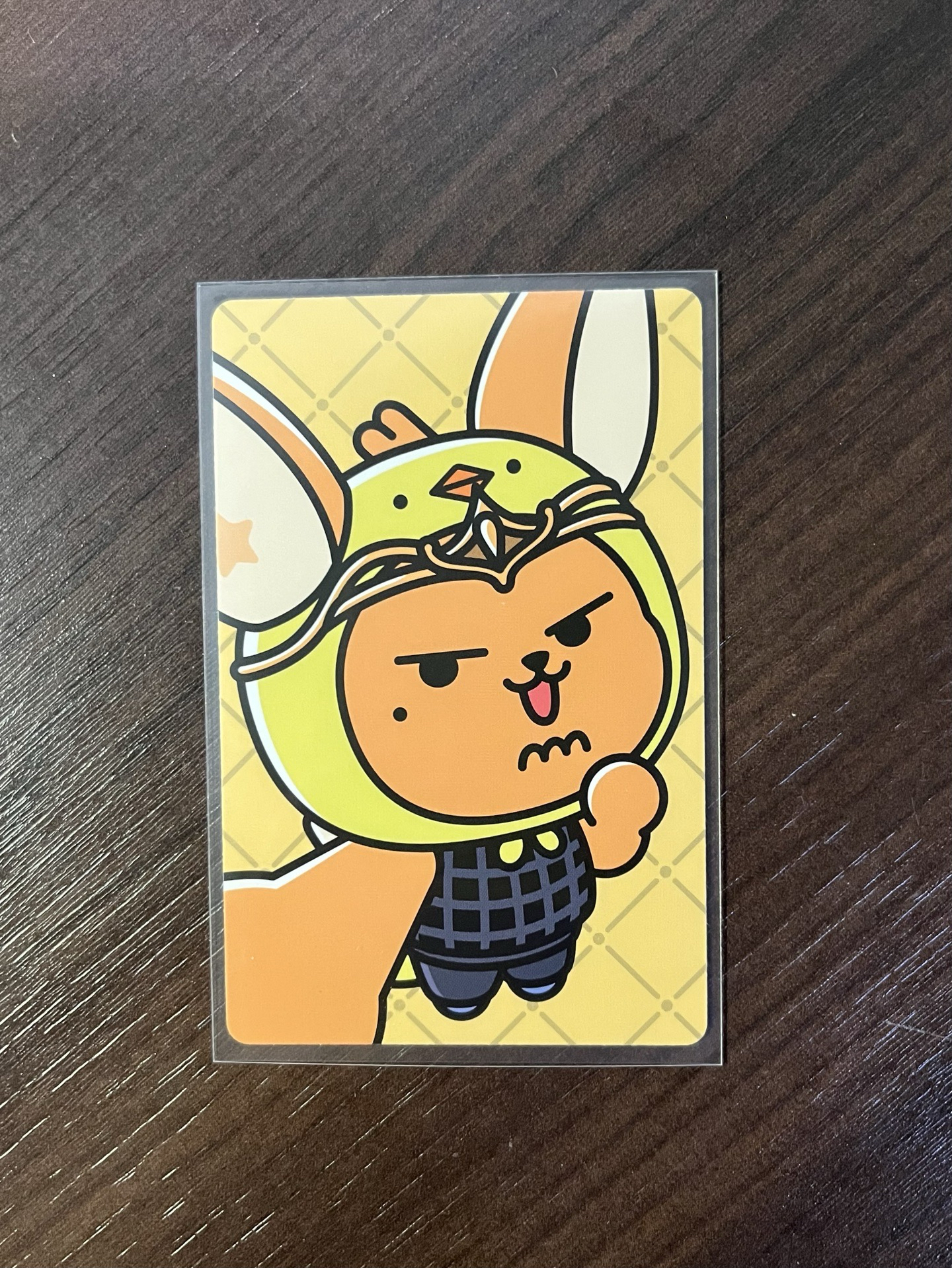 崔然竣 黃春 2016 角巴兔年曆 小卡