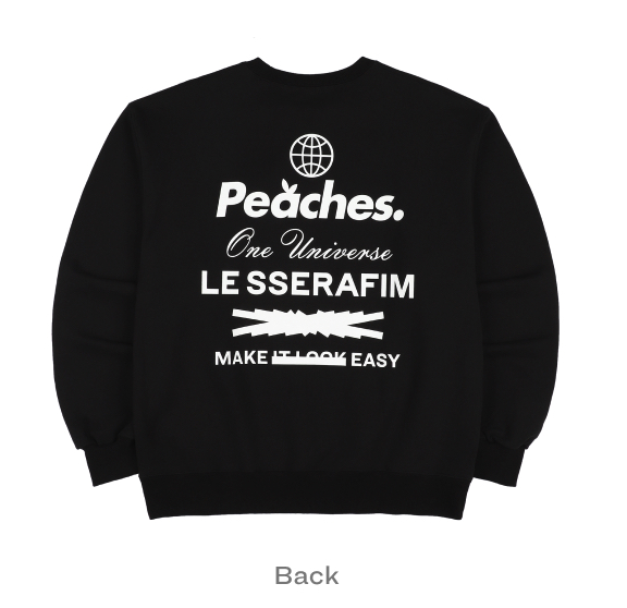 週末特價 全新 Peaches 聯名帽T L 隔日出貨