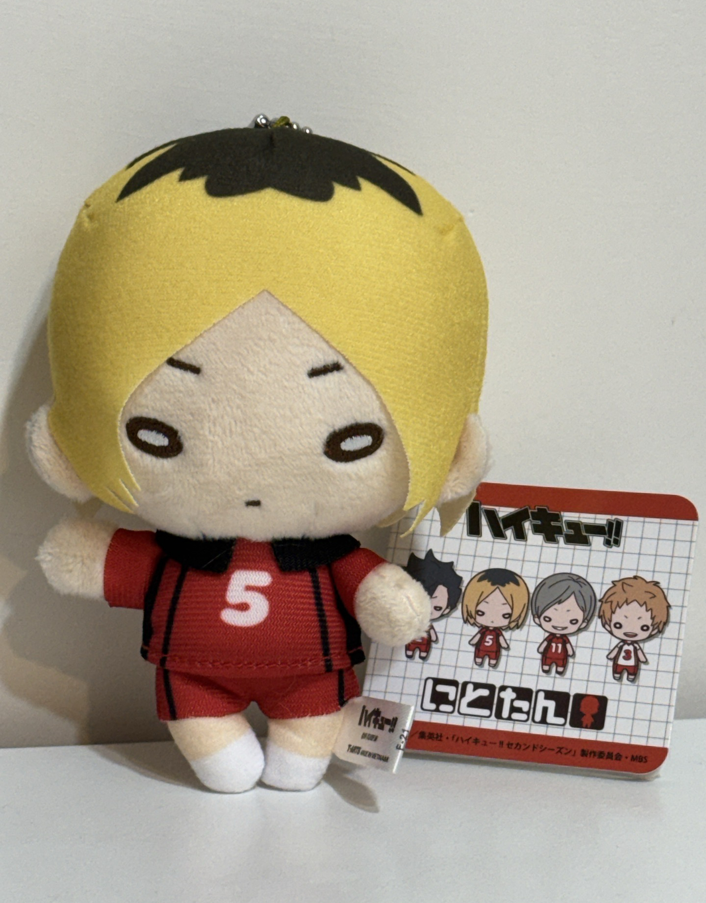 排球少年 豆眼娃 隊服研磨