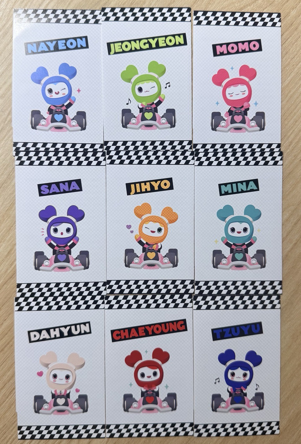 23’ 五巡 JYP JAPAN 抽選卡 日本加場 線下一番賞 參與賞 透卡