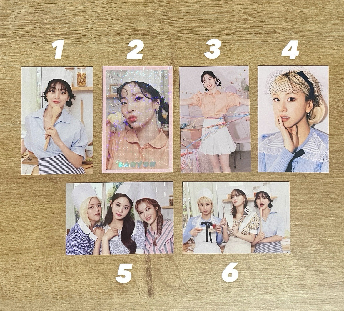 TWICE💘六週年 隨機卡