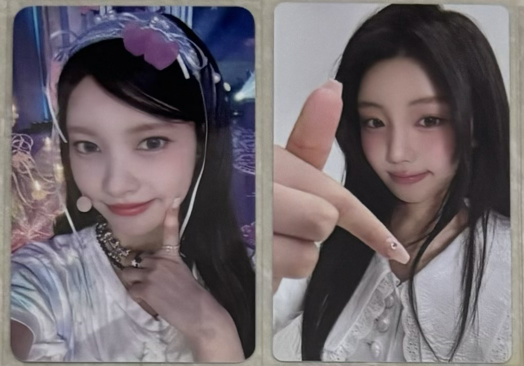 illit YUNAH m2特典卡 WONHEE 專卡