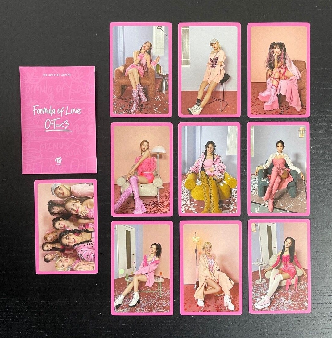 [TWICE]3輯預購禮 3版不拆