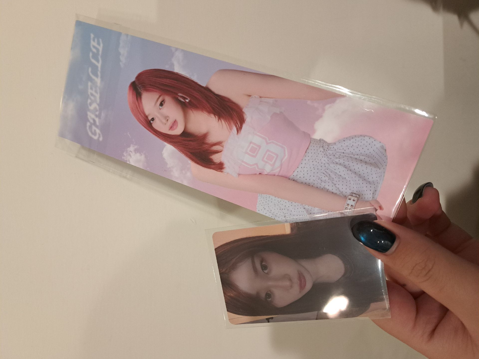 aespa giselle 日本FM票卡+台灣簽售特典 兩張合售