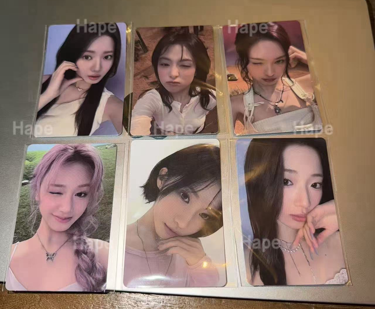 吊飾含卡（許願成員排序）