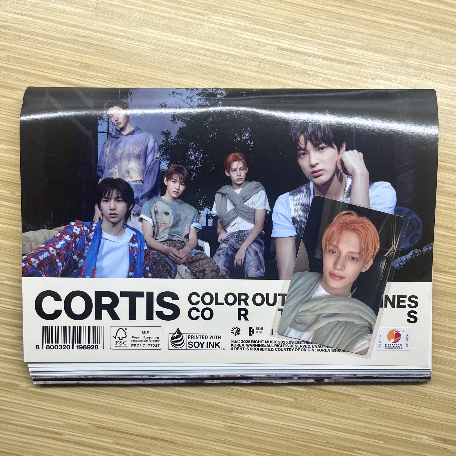 CORTIS 迷一已拆專、黑膠唱片專卡 安