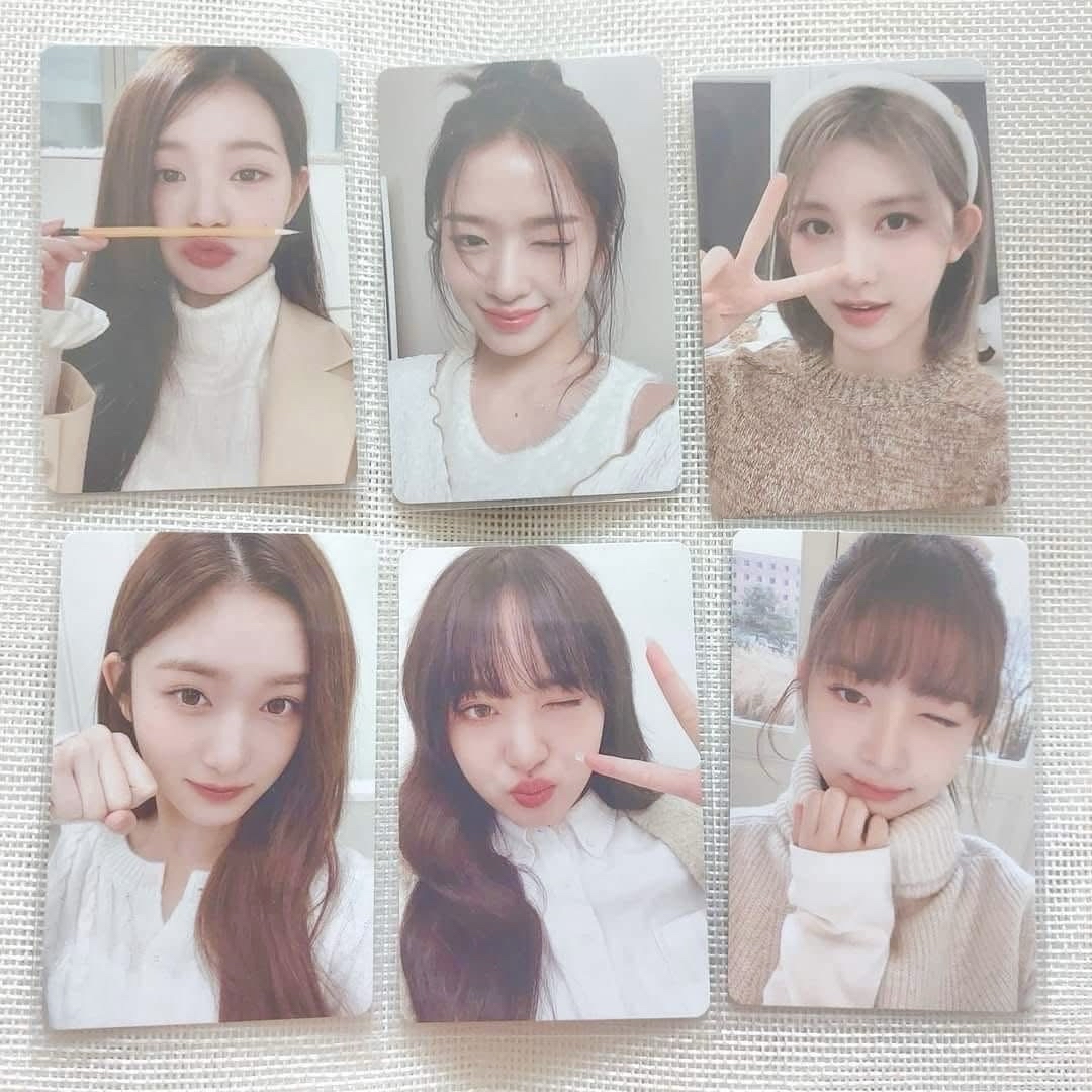 IVE會員禮小卡（一組六張）