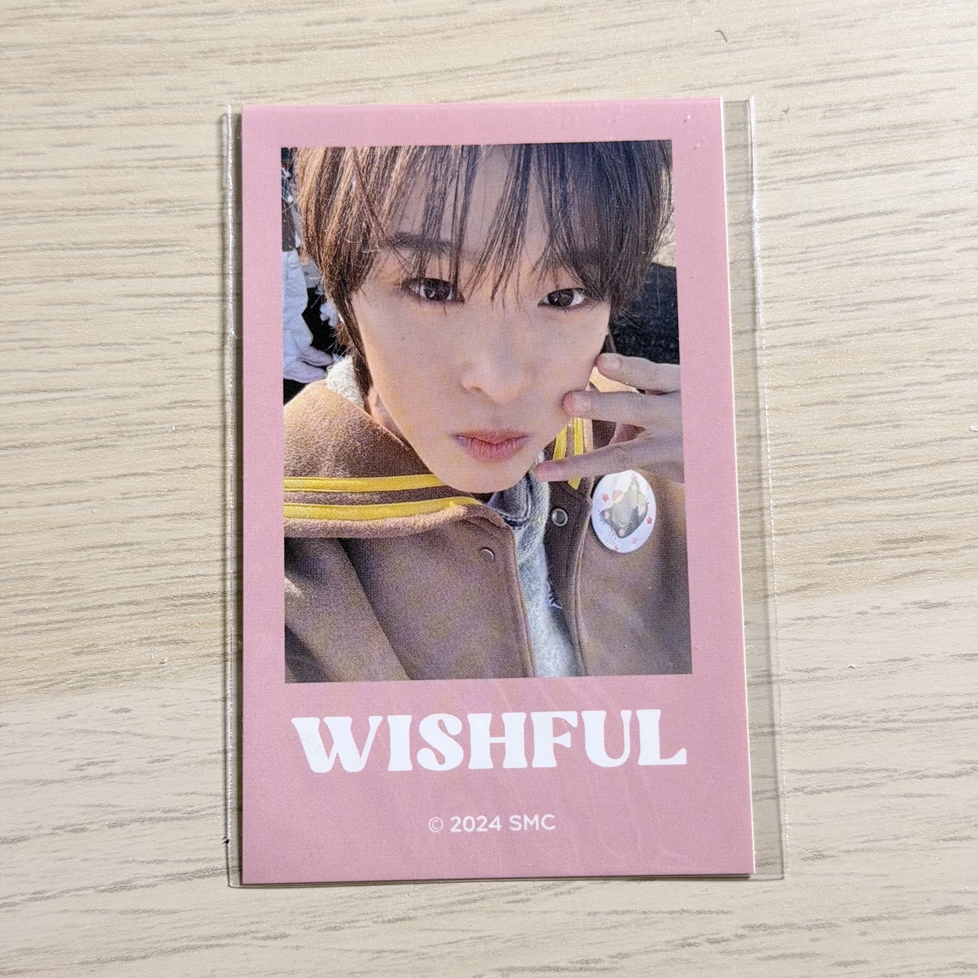🪽NCT WISH Wishful 一番賞 Riku貼紙