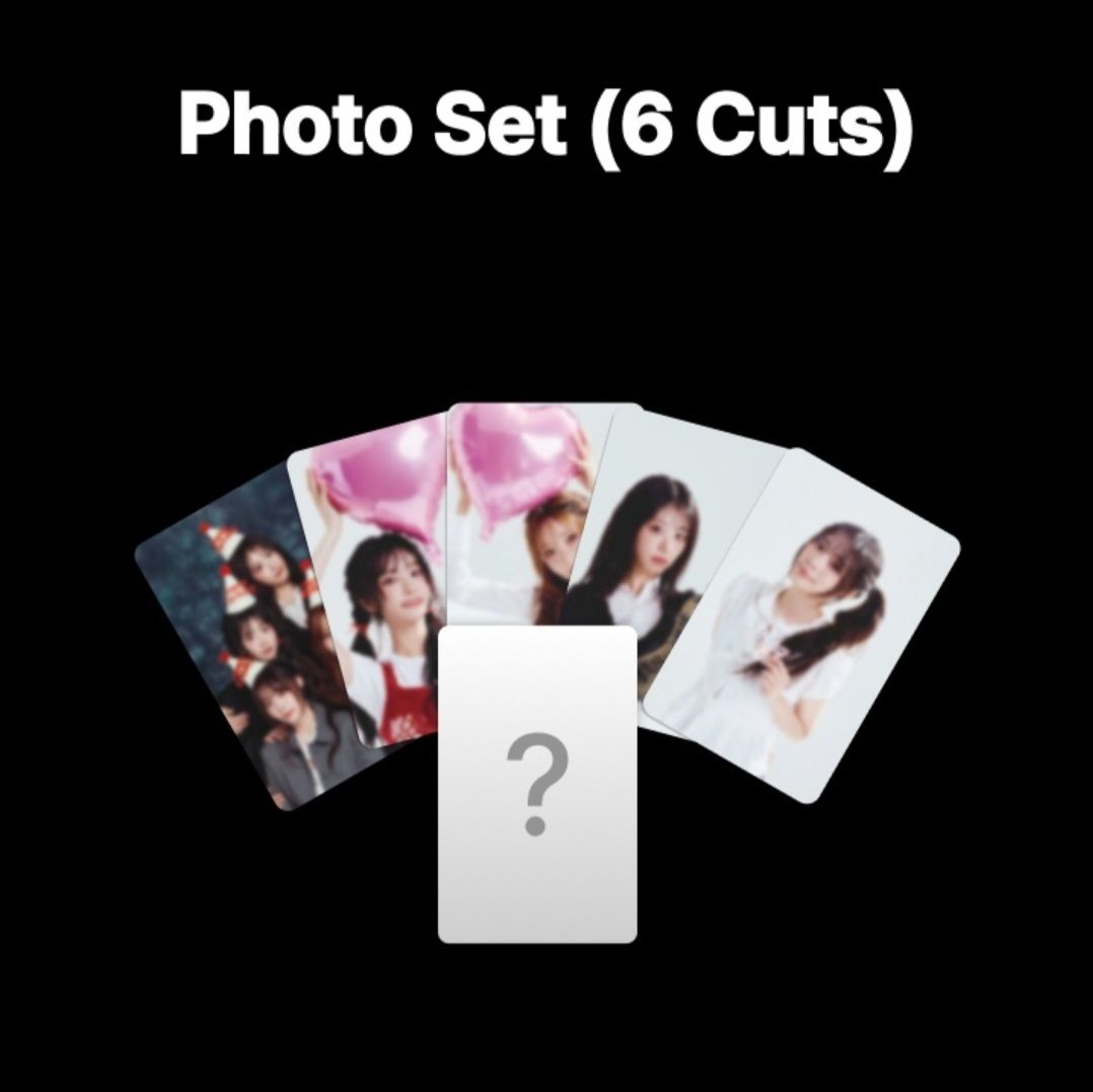 QWER 2週年快閃店 磁吸卡夾/頭巾/照片組