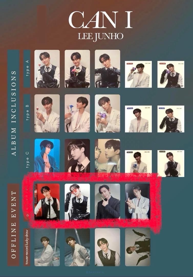 Can I專輯特典卡（一組四張）