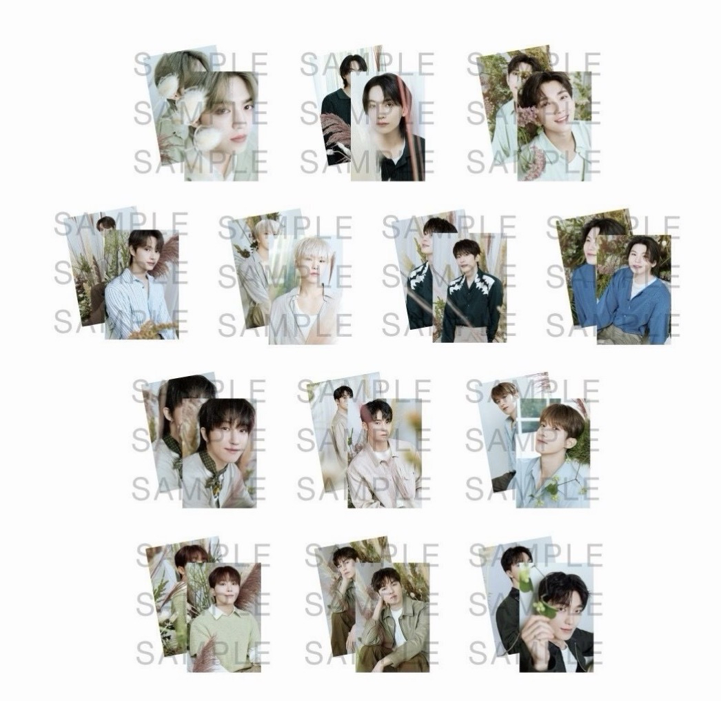 25 svt cafe明信片