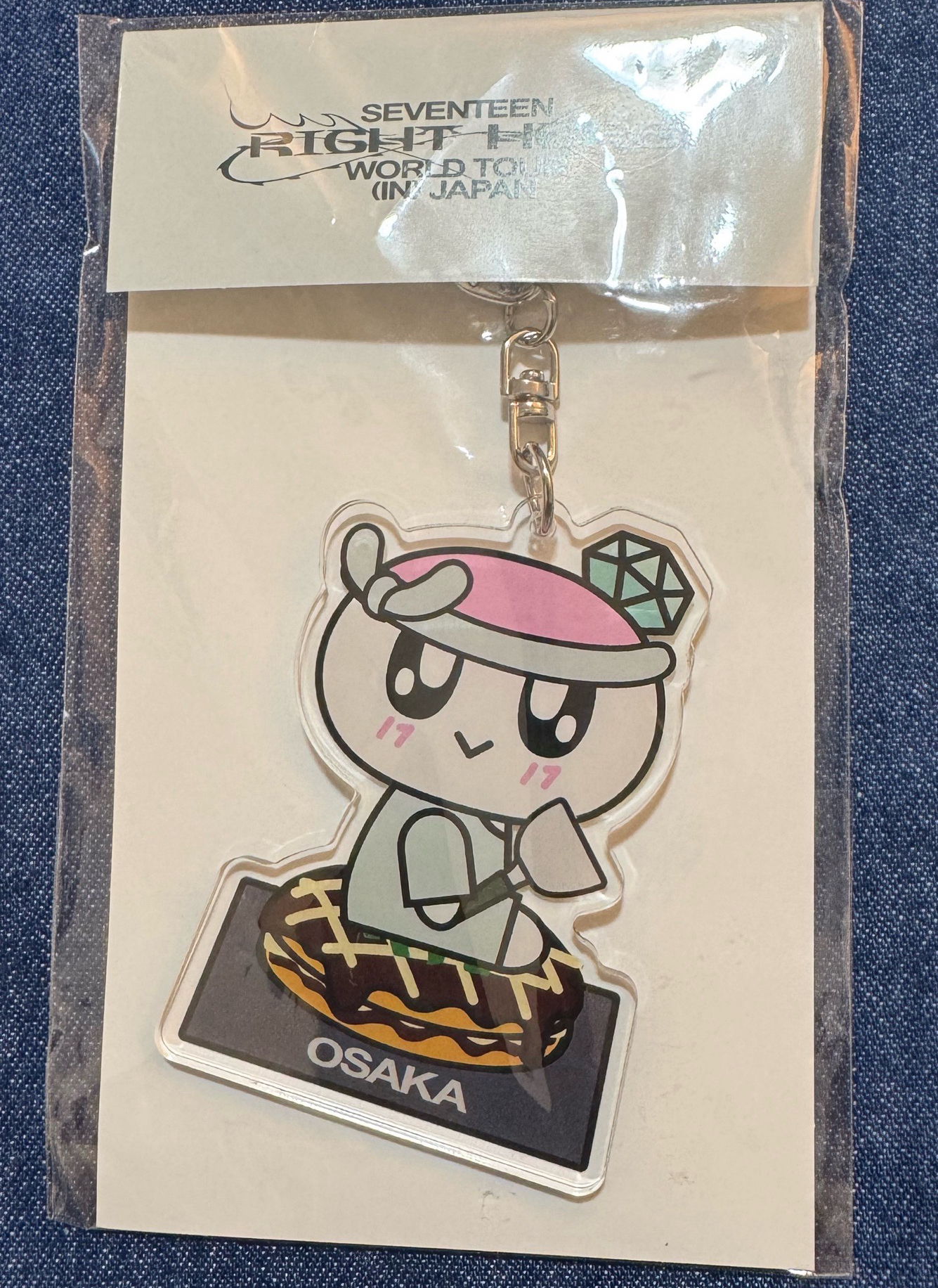 🩷RH日巡場週-蹦蹦壓克力鑰匙圈（大阪）