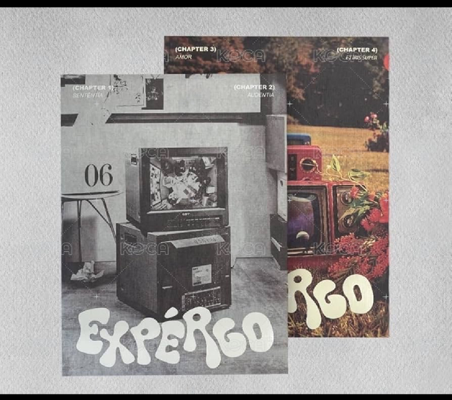 全新未拆expérgo 專輯 兩版都有