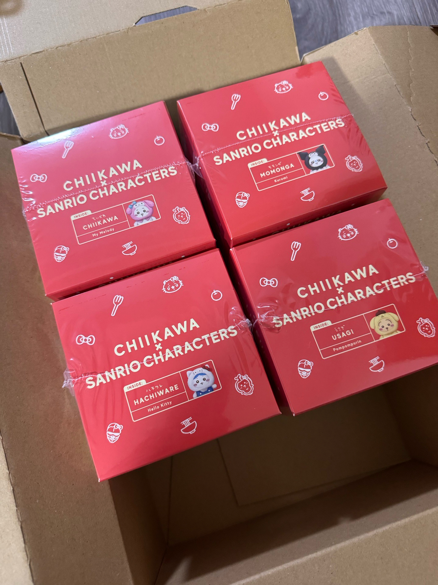 Kitty小八聯名搪膠吊飾公仔