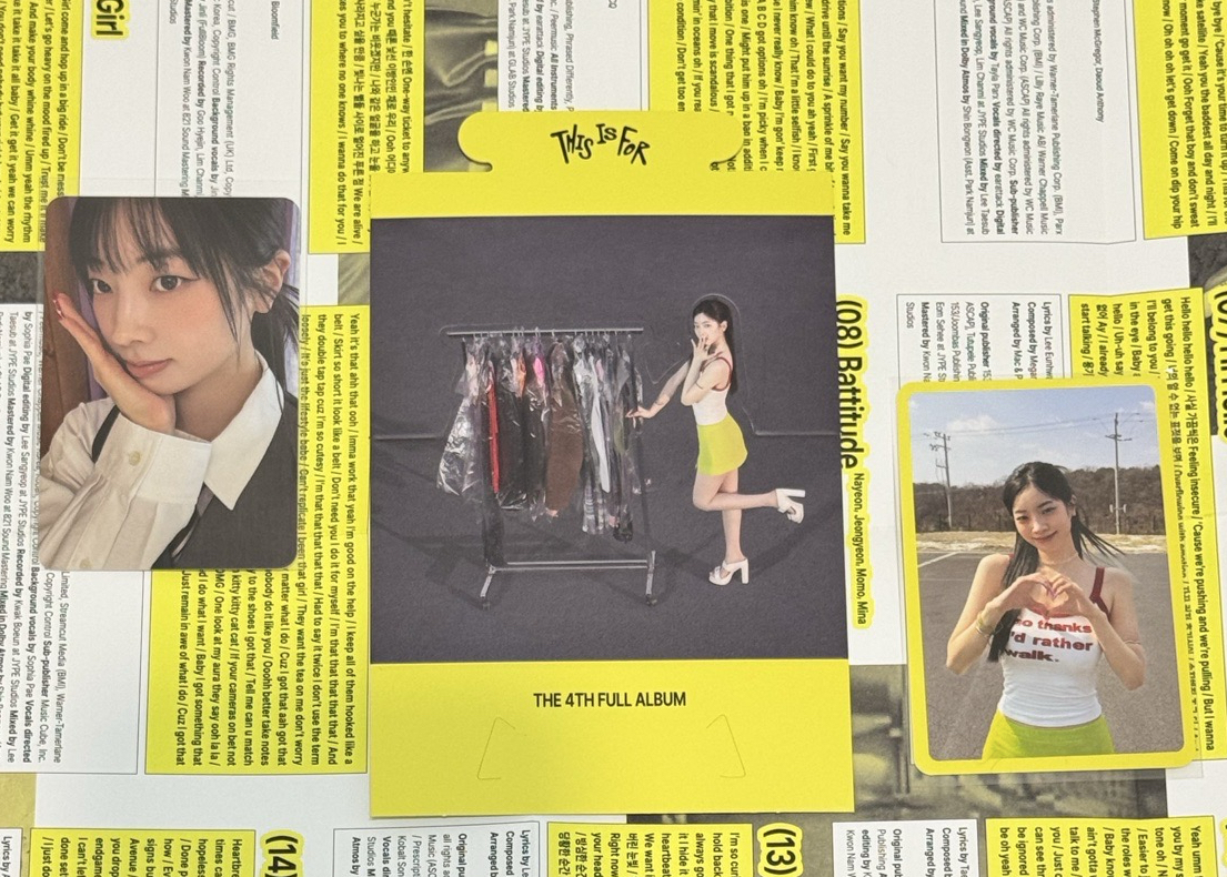 4th Full/ 多賢-專卡、立牌、預購小卡