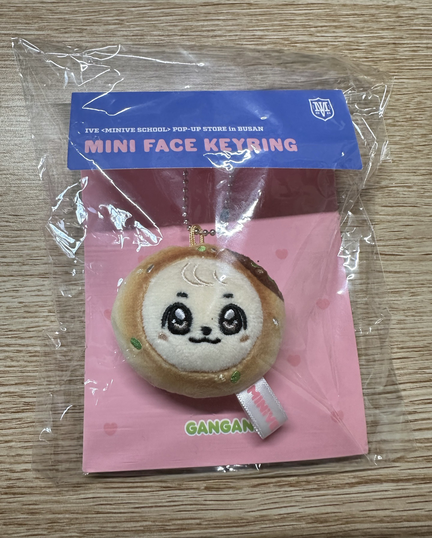 MINIVE SCHOOL 鑰匙圈吊飾 糖餅安