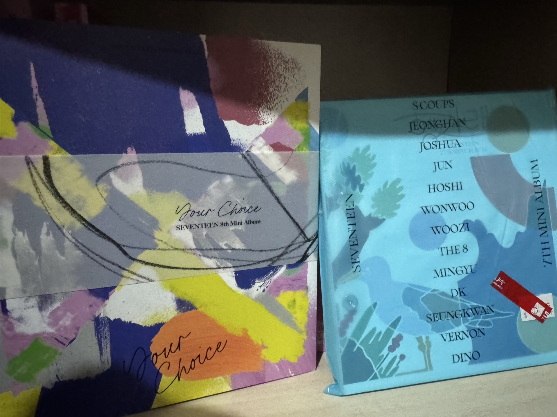 SEVENTEEN 專輯區 / 空專