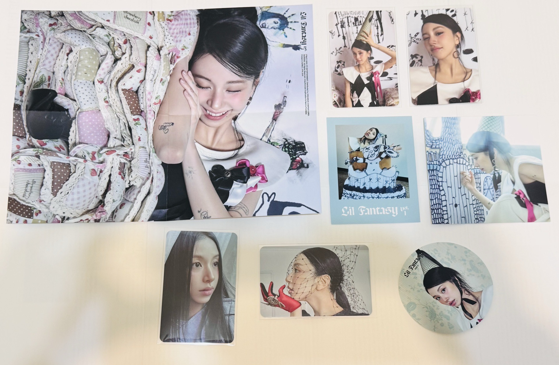 LIL FANTASY/ sparkle專內容物、Nemo 版小卡