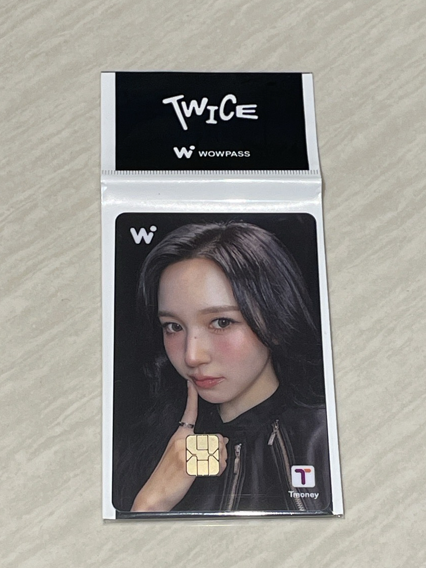 TWICE MINA WOWPASS 交通卡