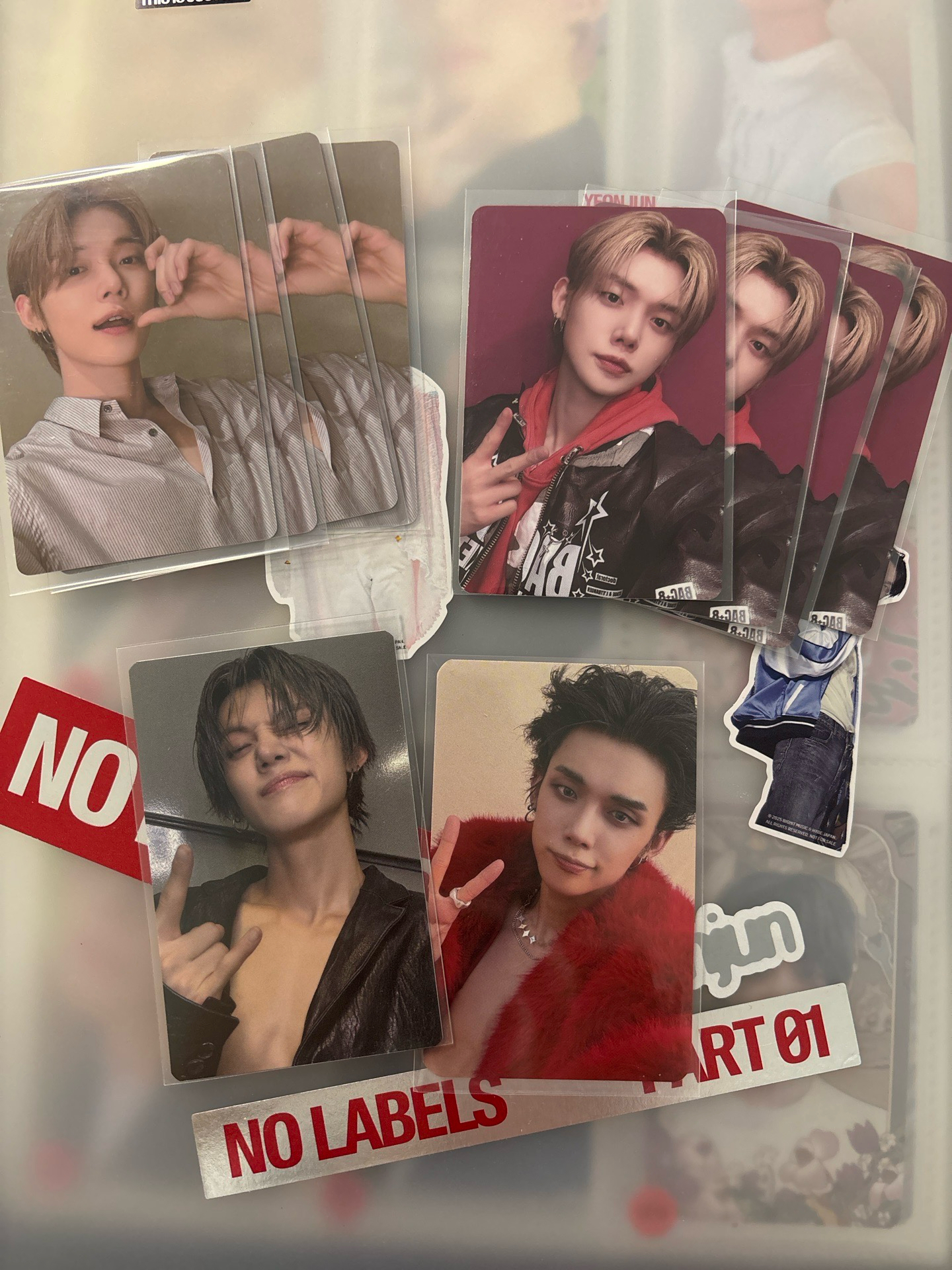 YeonJun No Labels-簽售卡/特典