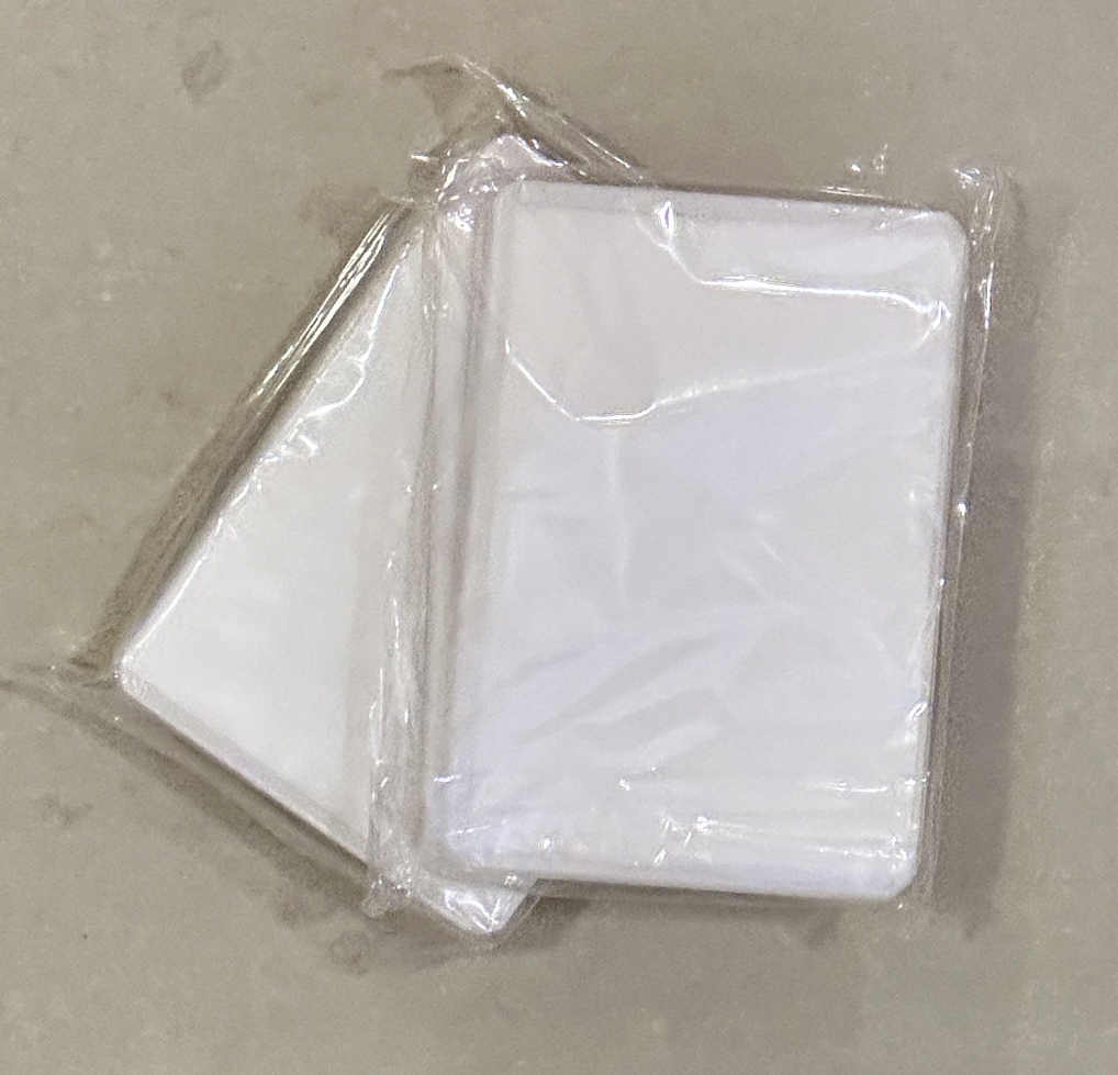 橫版覆膜硬卡套（一份兩個）
