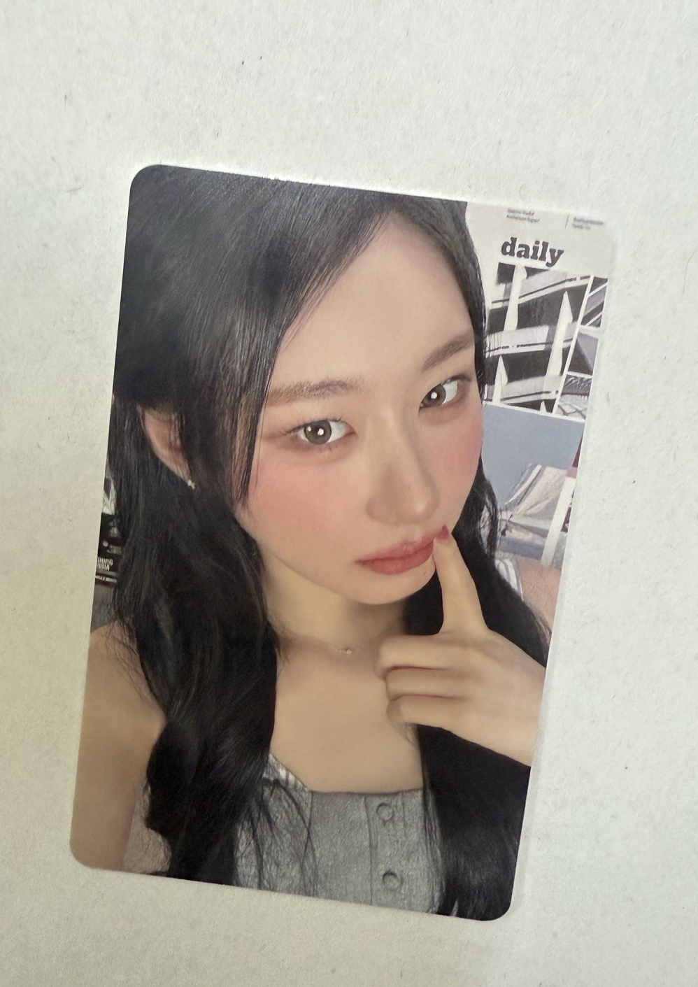 ITZY 日本fm滿額卡 chaeryeong