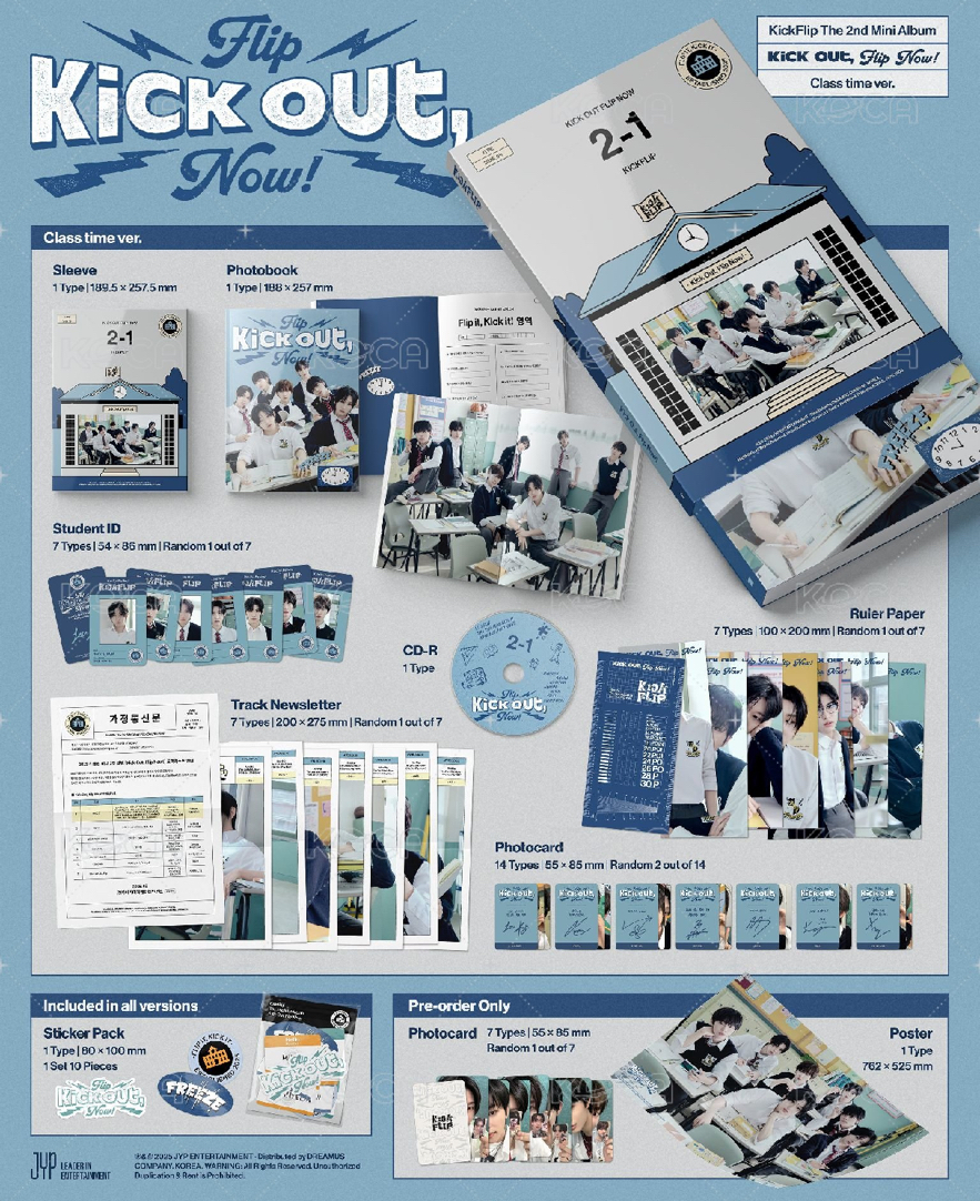 kickflip 迷二 未拆專 Class time ver.