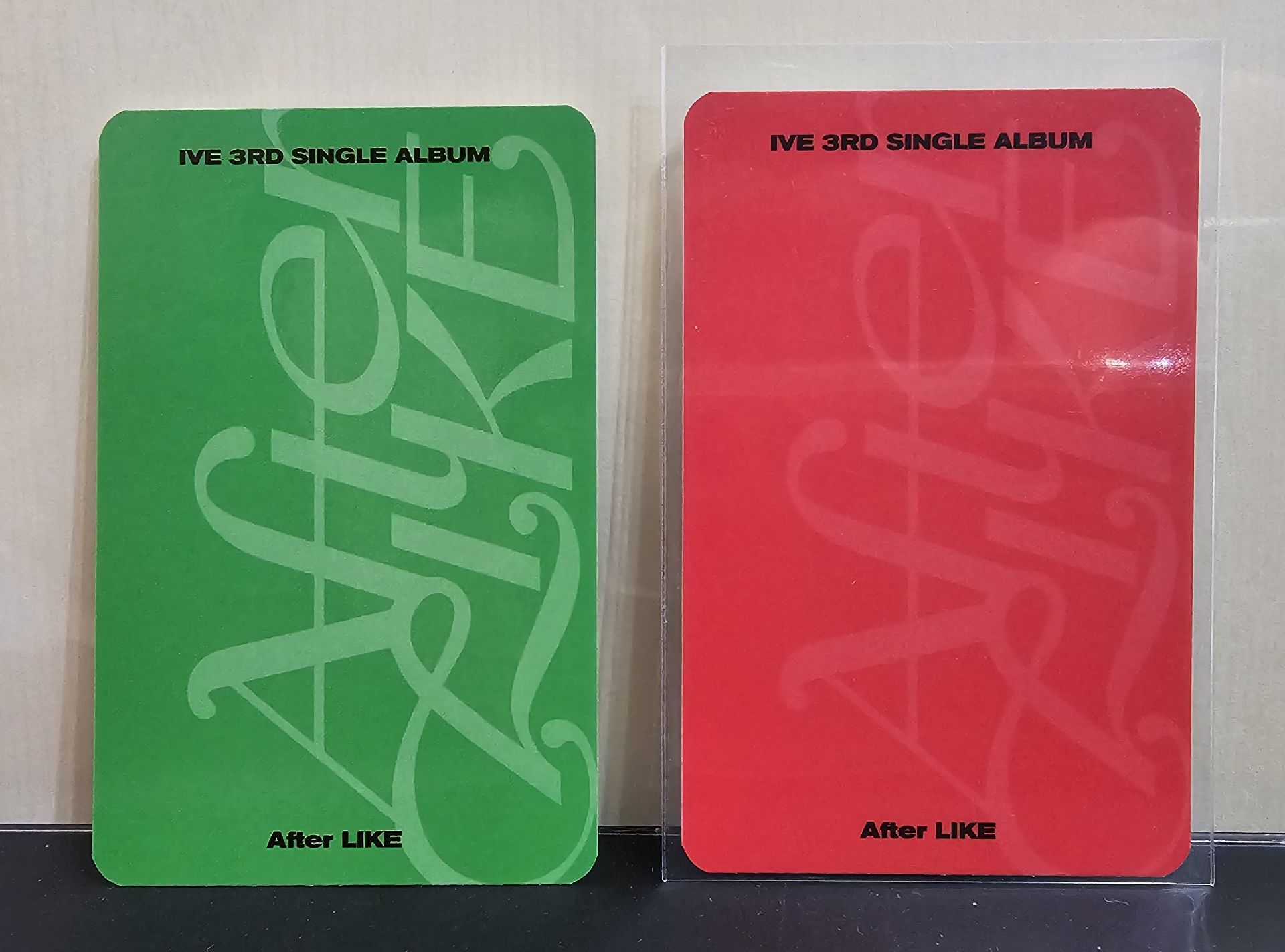 [現貨] AFTER LIKE 安公放卡