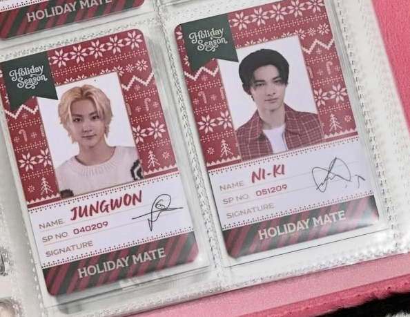 梁禎元｜西村力｜Enhypen world sp卡