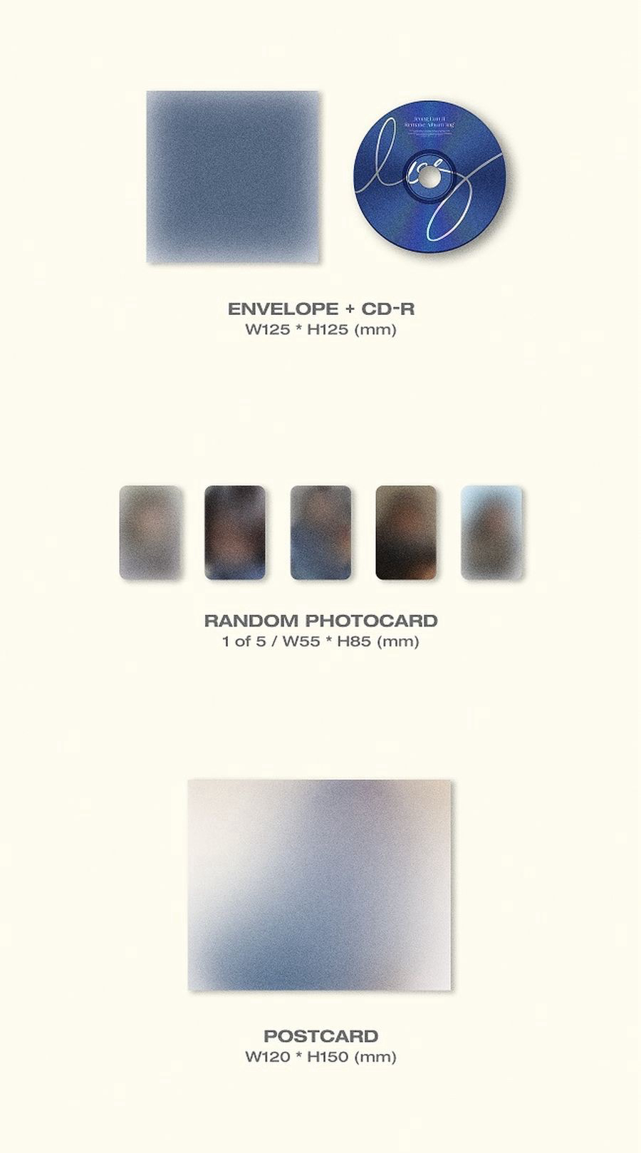 SPECIAL log ver. 專輯配置