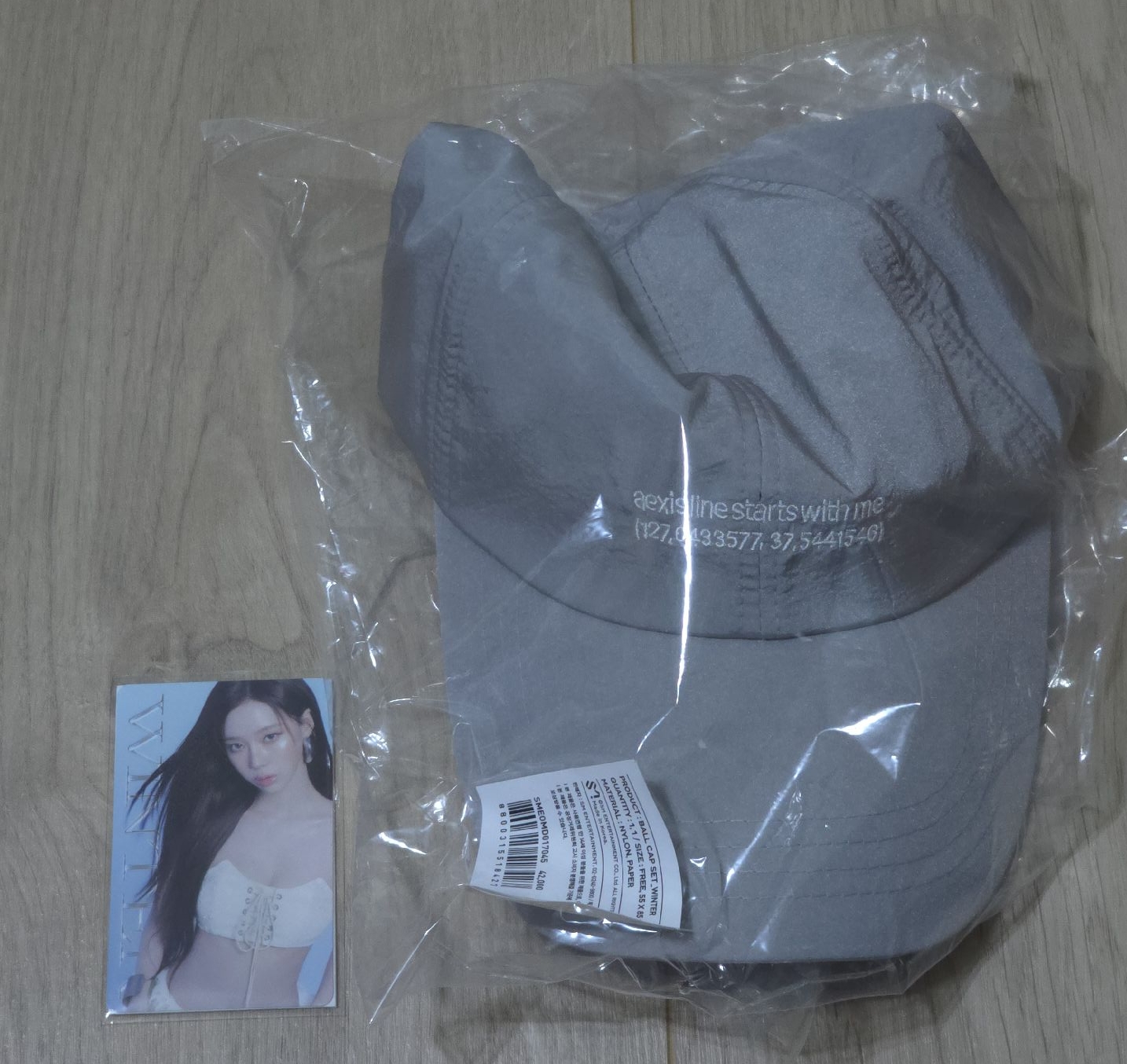 Winter 三巡棒球帽（含小卡）