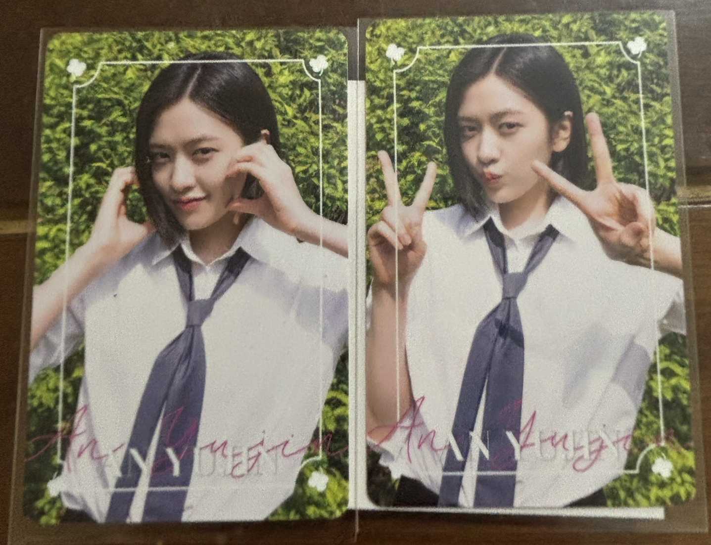 IVE DICON 雜誌卡 官拍 安俞真