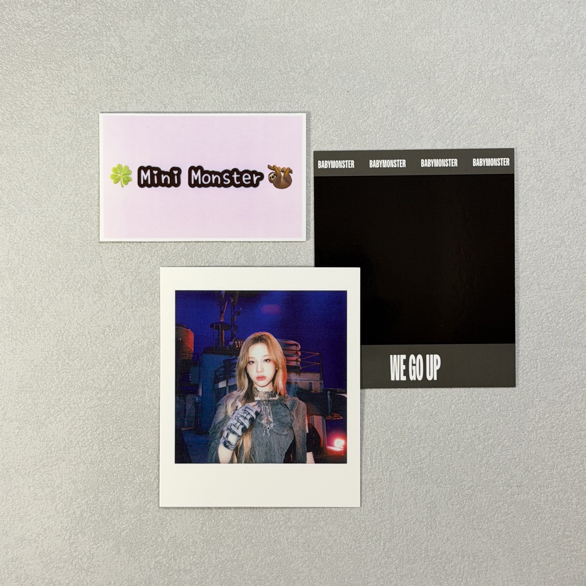 🍀Mini Monster🦥 簽售拍立得 塔