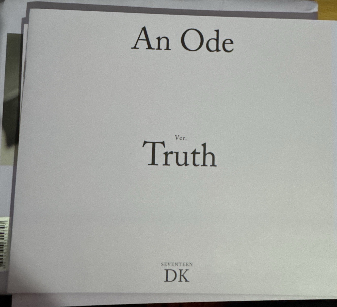 SEVENTEEN 正規三 Truth ver. / 寫真書碩